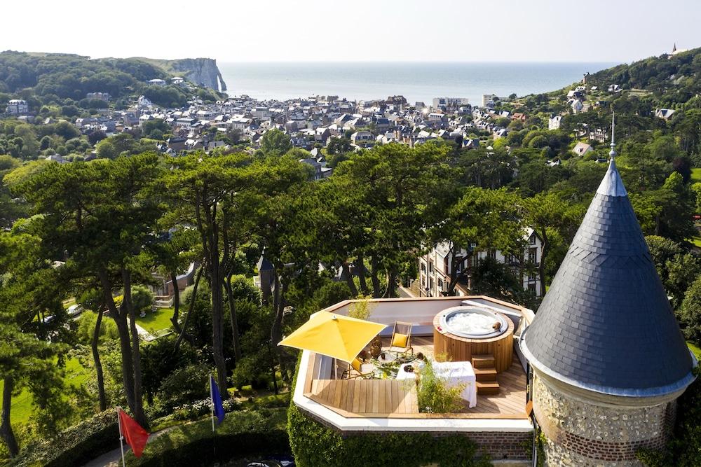 Domaine Saint Clair - Le Donjon Hotel Étretat Buitenkant foto